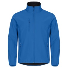 CLIQUE CLASSIC SOFTSHELL JACKET ROYAL BLUE