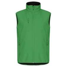CLIQUE CLASSIC SOFTSHELL VEST APPLE GREEN