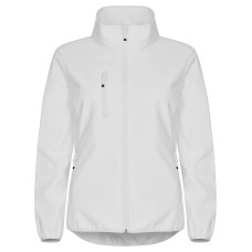 CLIQUE CLASSIC SOFTSHELL JACKET WOMEN WHITE