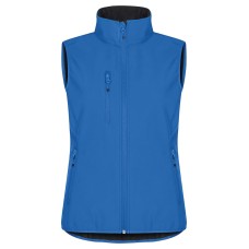CLIQUE CLASSIC SOFTSHELL VEST WOMEN ROYAL BLUE
