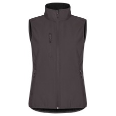 CLIQUE CLASSIC SOFTSHELL VEST WOMEN DARK GREY
