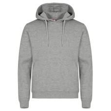 CLIQUE MIAMI HOODY GREY MELANGE