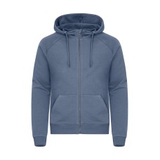 CLIQUE MIAMI PRO HOODY FULL ZIP STEEL BLUE