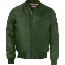CLIQUE BOMBER JACKET MILITARY GREEN