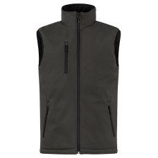 CLIQUE PADDED SOFTSHELL VEST DARK GREY