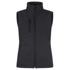 CLIQUE PADDED SOFTSHELL VEST WOMEN BLACK