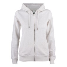 CLIQUE PREMIUM OC HOODY FZ WOMEN NATURE MELANGE