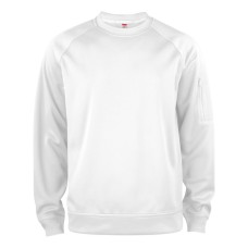 CLIQUE BASIC ACTIVE ROUNDNECK WHITE
