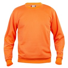 CLIQUE BASIC ROUNDNECK VISIBILITY ORANGE