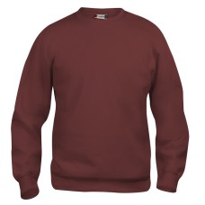 CLIQUE BASIC ROUNDNECK BURGUNDY