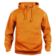 CLIQUE BASIC HOODY VISIBILITY ORANGE
