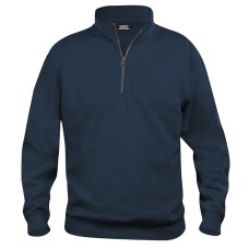 CLIQUE BASIC HALF ZIP DARK NAVY