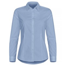 CLIQUE STRETCH SHIRT L/S WOMEN LIGHT BLUE
