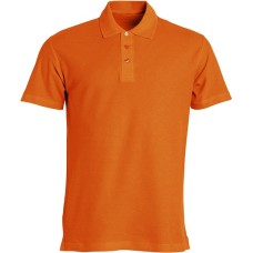CLIQUE BASIC POLO BLOOD ORANGE