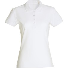 CLIQUE BASIC POLO WOMEN WHITE