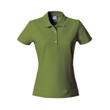 CLIQUE BASIC POLO WOMEN MILITARY GREEN