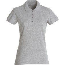 CLIQUE BASIC POLO WOMEN GREY MELANGE