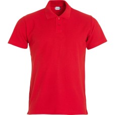 CLIQUE BASIC POLO S/S JUNIOR RED
