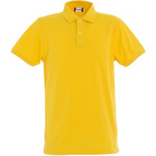 CLIQUE STRETCH PREMIUM POLO LEMON