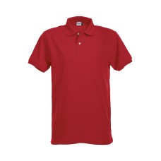 CLIQUE STRETCH PREMIUM POLO RED