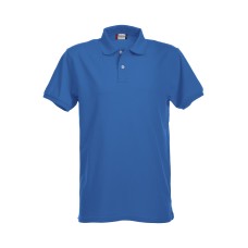 CLIQUE STRETCH PREMIUM POLO ROYAL BLUE
