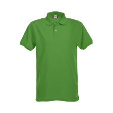 CLIQUE STRETCH PREMIUM POLO APPLE GREEN