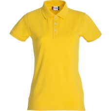 CLIQUE STRETCH PREMIUM POLO WOMEN LEMON