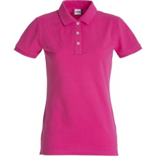 CLIQUE STRETCH PREMIUM POLO WOMEN BRIGHT CERISE