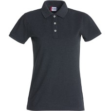CLIQUE STRETCH PREMIUM POLO WOMEN ANTRACIT MELANGE