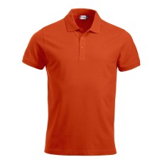 CLIQUE CLASSIC LINCOLN S/S POLO BLOOD ORANGE