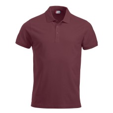 CLIQUE CLASSIC LINCOLN S/S POLO BURGUNDY