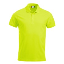 CLIQUE CLASSIC LINCOLN S/S POLO VISIBILITY GREEN