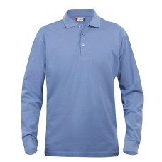 CLIQUE CLASSIC LINCOLN L/S POLO LIGHT BLUE