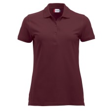 CLIQUE CLASSIC MARION S/S POLO BURGUNDY