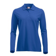 CLIQUE CLASSIC MARION L/S POLO ROYAL BLUE