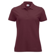 CLIQUE MANHATTAN WOMEN POLO BURGUNDY
