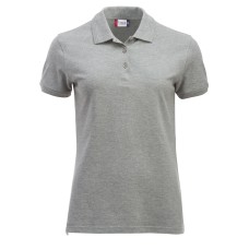 CLIQUE MANHATTAN WOMEN POLO GREY MELANGE