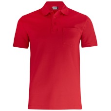 CLIQUE BASIC POLO W. POCKET RED