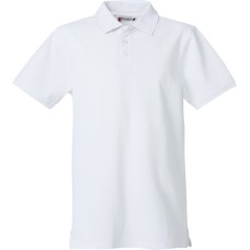 CLIQUE HEAVY PREMIUM POLO WHITE