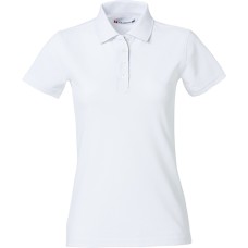 CLIQUE HEAVY PREMIUM POLO WOMEN WHITE