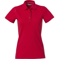 CLIQUE HEAVY PREMIUM POLO WOMEN RED