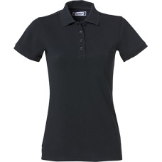 CLIQUE HEAVY PREMIUM POLO WOMEN BLACK