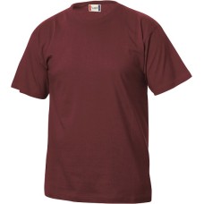 CLIQUE BASIC-T BURGUNDY