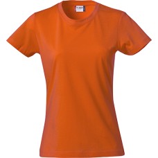 CLIQUE BASIC-T WOMEN BLOOD ORANGE