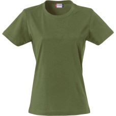 CLIQUE BASIC-T WOMEN MILITARY GREEN