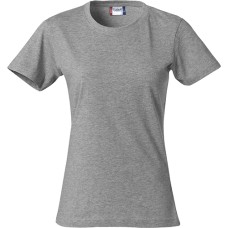 CLIQUE BASIC-T WOMEN GREY MELANGE