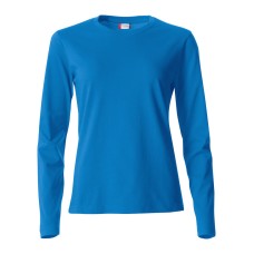 CLIQUE BASIC-T L/S WOMEN ROYAL BLUE