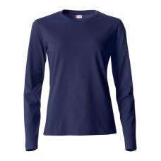 CLIQUE BASIC-T L/S WOMEN DARK NAVY