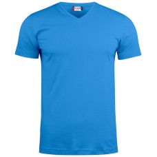 CLIQUE BASIC-T V-NECK ROYAL BLUE