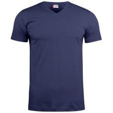 CLIQUE BASIC-T V-NECK DARK NAVY